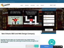 Tablet Screenshot of infintechdesigns.com